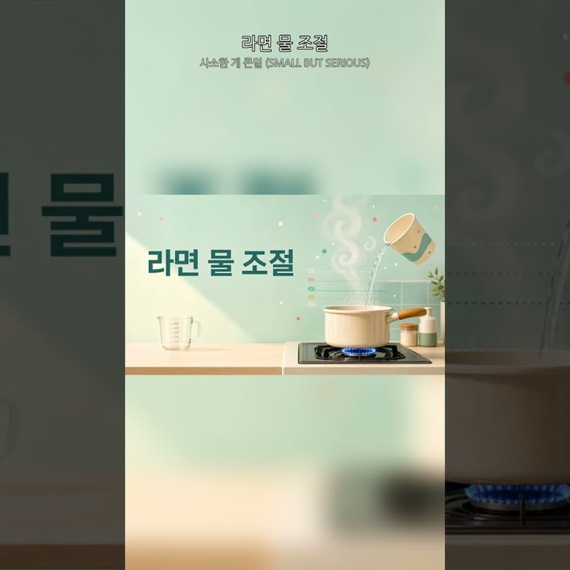 굳이 송 채널 — 사소한 게 큰일 (SMALL BUT SERIOUS) 앨범 커버
