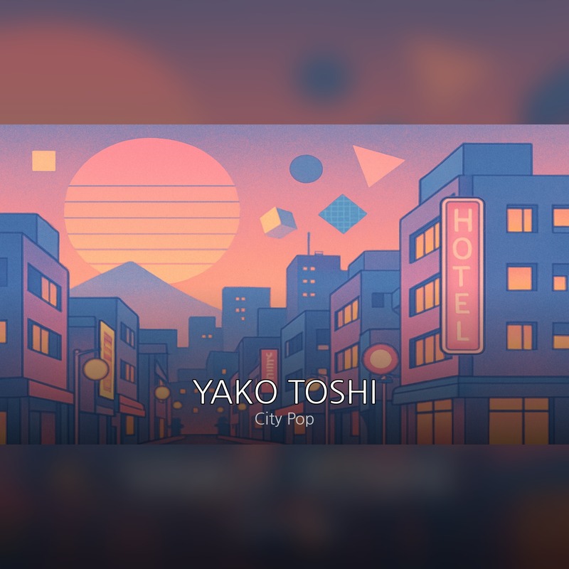 夜光都市 (YAKO TOSHI) — City of Glowing Nights 앨범 커버