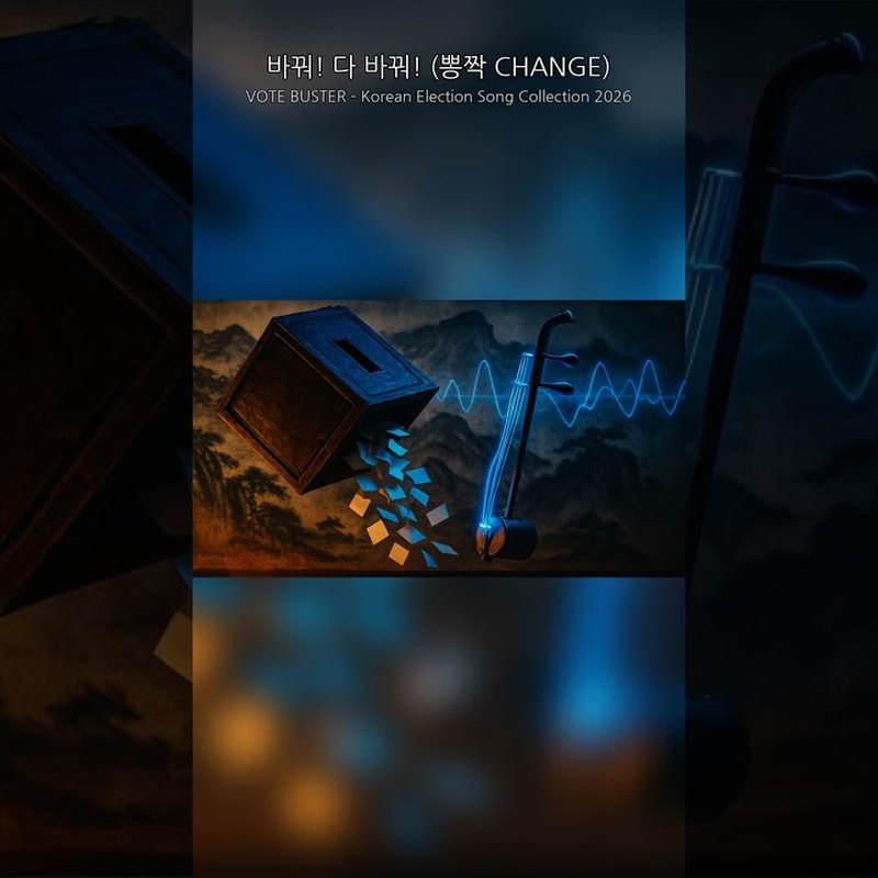 VOTE BUSTER — 선거 뽕짝 대폭발 v2 앨범 커버