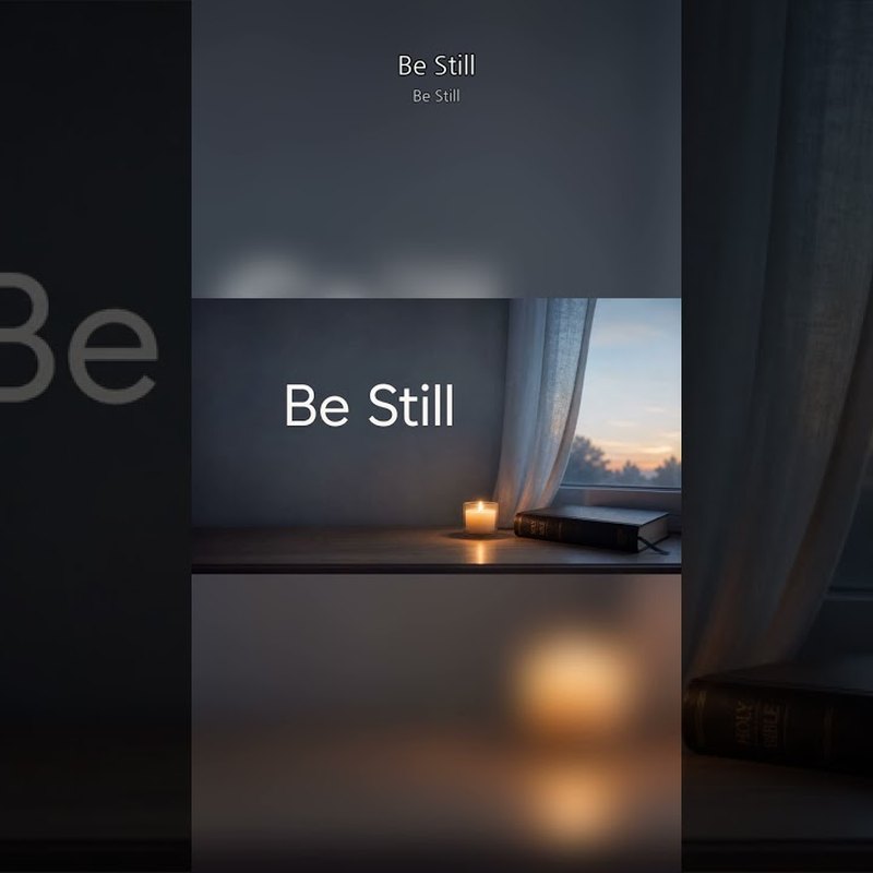 BE STILL 앨범 커버
