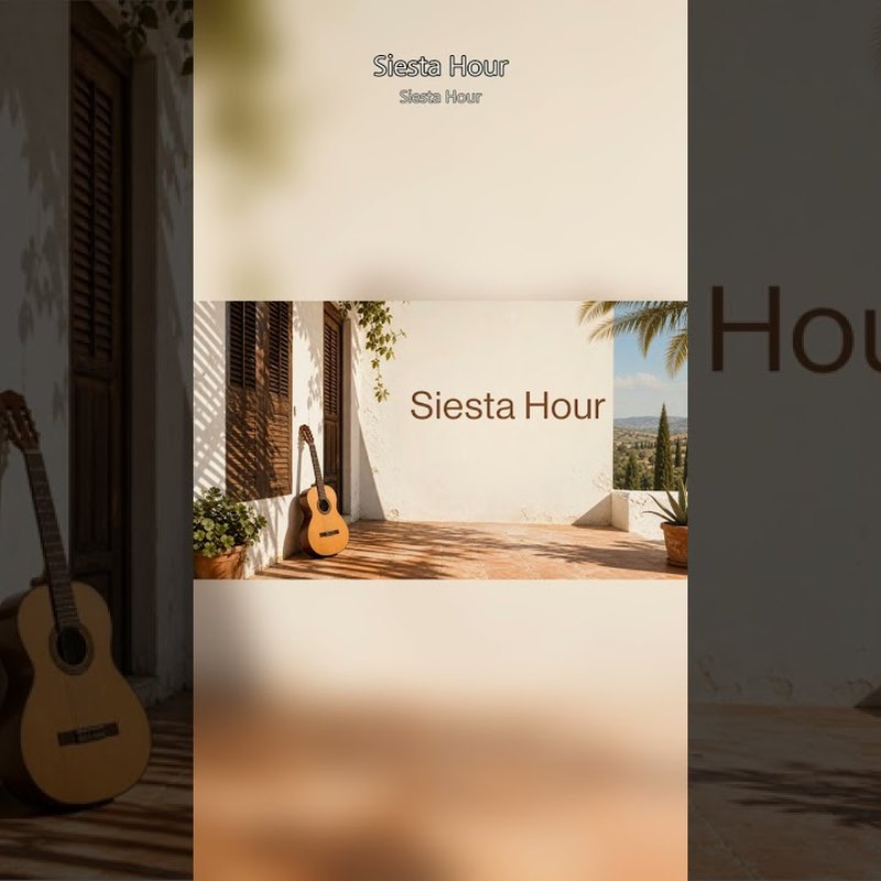 SIESTA HOUR 앨범 커버